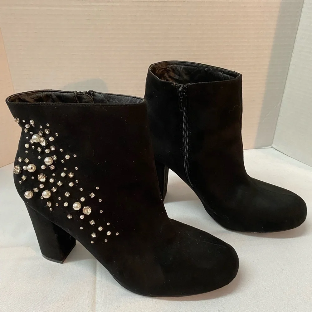 Cato Est 1948 Heeled Ankle Booties size 10